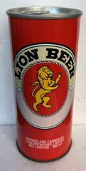 COLLECTIBLE LION BEER 460mL STEEL BEER CAN