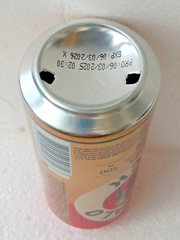 Empty Beer Can BUFFALO KICK by Obolon 500 ml. Ukraine 2025 Bottom Open