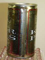 BrauAG KUR PILS PREMIUM PILSNER – 11 flo oz Rare RED & WHITE BEER CAN 1970’s