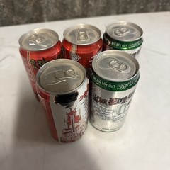 Set Of 5 x BIG DAY OUT MAGIC DIRT SNOW WHITE BEER CANS