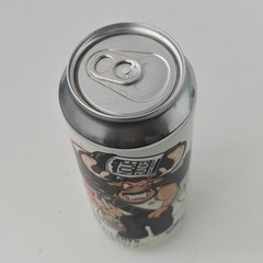 Empty 2020 Angry Moose Pilsner Beer can; 500 ml/16.9 fl oz – Croatia – BOTTOM