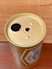 Vintage MOLSON GOLDEN Beer Can!! Straight Steel!! BEAUTY!!