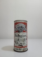 Vintage 1960s Budweiser Beer Can