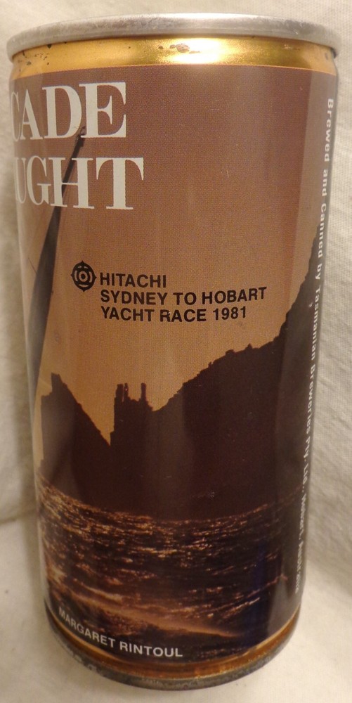Cascade Beer Can – Yacht Race 1981 – Australia – 375 ml – (about 12.5 Oz) Steel