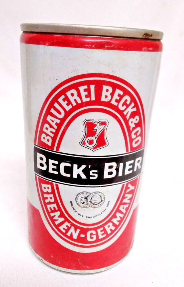 Beer Can – Beck’s Bier (Germany) 330ml, Top Opened, Steel