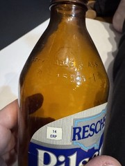 Vintage Beer Bottle Stubby – Reschs Pilsner Australia Empty
