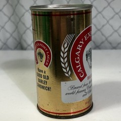 CALGARY EXPORT LAGER Vintage Steel Beer Can 11.5 oz Toronto Canada Buffalo N.Y.