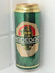 Empty Beer Can RADEGAST 500 ml. Czechia 2015 Top Open!