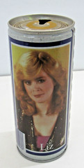 Vintage Tennent’s Girls Larger Liz Beer Can Pull Tab -kk16