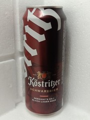 Empty Beer Can KOSTRITZER 500 ml. Germany 2022 Top Open!
