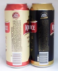 Empty Beer Cans KRUSOVICE 500 ml. 2023 Ukraine Bottom Open! – 2 pcs. 🇺🇦