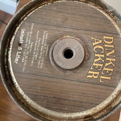 DINKEL ACKER IMPORTED 5 LITER MINI BEER KEG GERMAN GERMANY FREE SHIPPING Empty