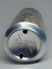 Empty Beer Cans LESHCH PoltavPivo 500 ml. Ukraine 2024 Bottom open Set of 2 pcs.