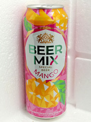 Empty Beer Can BEER MIX Mango Obolon Special Beer 500 ml. Ukraine 2023 Top Open!