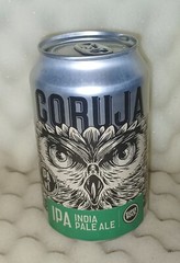 EMPTY Coruja “The Owl”,collectable 330ml beer can Super Bock brand from Portugal