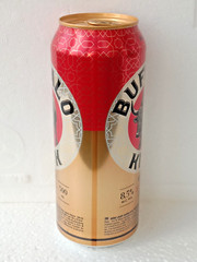 Empty Beer Can BUFFALO KICK by Obolon 500 ml. Ukraine 2025 Bottom Open
