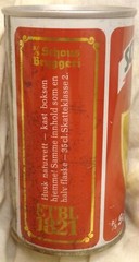Schous Pils Beer Can – Norway – Steel – 12 Ounce – Late 1960’s – Early 1970’s