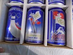 Labatts Blue Olympic Winter Games Collector Can Series W Showcase 1988 Calgary