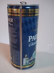 Paulaner Oktoberfest Quart Empty Beer Can RARE