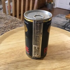 ROGUE MALT STRENGTHEND 12 OZ ROUND EDGE STEEL BEER CAN SOUTH AFRICAN BREWERIES