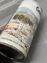 VINTAGE CASCADE BREWERY SYDNEY HOBART YACHT RACE DRAUGHT BAR 1970s CAN BEER