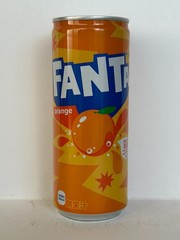 Empty FANTA ORANGE NEW can coca cola JAPAN Japanese Limited 2cans Top sealed 250