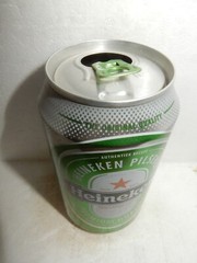 2012 HEINEKEN CHAMPIONS LEAGUE Soccer MUNICH Beer can from HOLLAND (33cl) Empty
