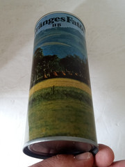 GRANGES FATOL IIB Beer Can 16 oz Steel Pull Tab Scenic Set Can SWEDEN 1970s