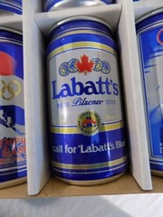 Labatts Blue Olympic Winter Games Collector Can Series W Showcase 1988 Calgary