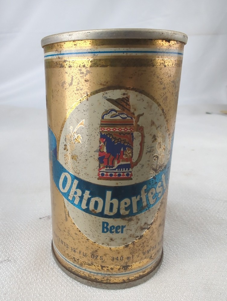 Oktoberfest Beer Button Top Can Molson Brewery Toronto Canada EMPTY (E6) (4M)