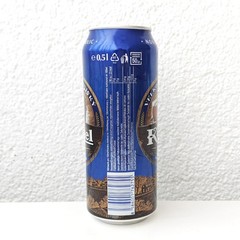 Empty 2019 Kozel Non Alc. Beer can; 500 ml/16.9 fl oz; TOP (Czech Republic)