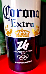 x4 EMPTY BEER CANS CORONA MILANO OLYMPIC, KIRIN ICHIBAN, WIMBLEDON, EFES PILSNER