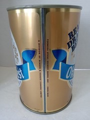 OKTOBERFEST REAL DRAFT BEER Flat Top Gallon Beer Can 3.77L Liter Steel CANADA