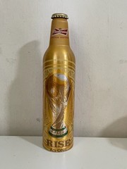 Empty Limited Edition Budweiser 2014 FIFA World Cup 473ml Aluminium Bottle