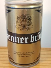 Kenner Brau Bier Beer Can 330ml Steel Steirische Brauerei Graz Austrian