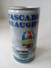 CASCADE DRAUGHT Beer Can 375 ml Steel Pull Tab 1982 Sydney to Hobart Yacht Race
