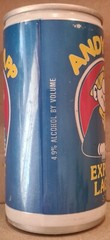 Rare Andy Capp beer can – Yellow Thumb 375ml
