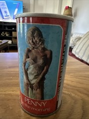 1960s TENNENT’S Girl Lager Beer Can PENNY Fashion Pinup Girl 12oz Tab Top