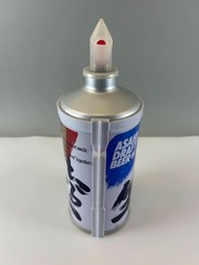Asahi Draft Beer Aluminum Can 2L 2 qt Tokyo Japan Empty w/ Handle & Dispenser