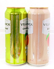Villa Bianca Obolon Cider Empty Cans 500ml Ukraine 2024-2025 Set of 2