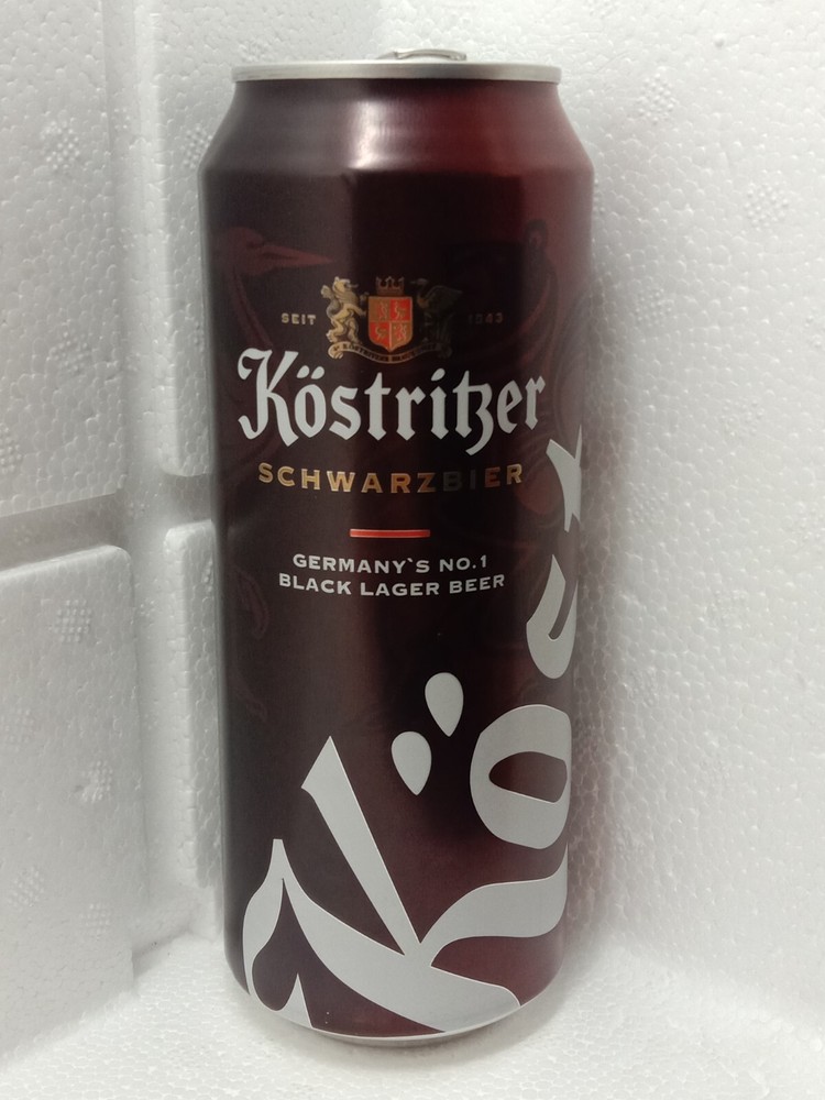 Empty Beer Can KOSTRITZER 500 ml. Germany 2022 Top Open!