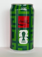 Empty coca cola ZERO 350ml 2026 FIFA World Cup Mexico limited Can Japanese