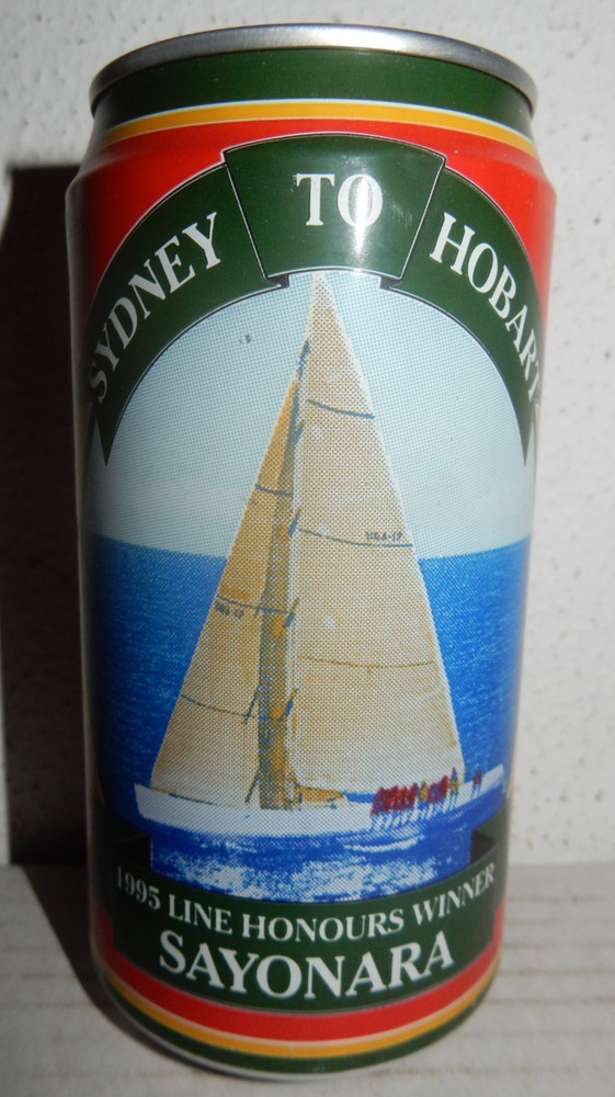 SYDNEY TO HOBART YACHT RACE Beer can from AUSTRALIA (375ml) Empty Beercan !! 02
