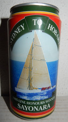 SYDNEY TO HOBART YACHT RACE Beer can from AUSTRALIA (375ml) Empty Beercan !! 02