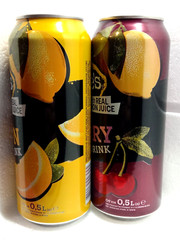MIKE`S Empty Beer Cans 500ml Ukraine 2024 Bottom Open Set of 2 Collectible
