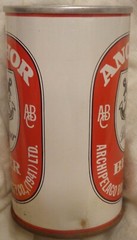 Anchor Beer Can – Malaysia – Heavy Steel – 340 ml @ Late 1960’s – Early 1970’s