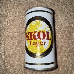 Unique Air Filled Empty Skol Lager Empty 12 Oz Beer Can Pull Tab United Kingdom