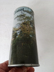 GRANGES FATOL II B Beer Can 16 oz Steel Pull Tab Scenic Set Can SWEDEN 1970s