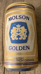 Molson Golden Imported From Canada Aluminum Beer Can