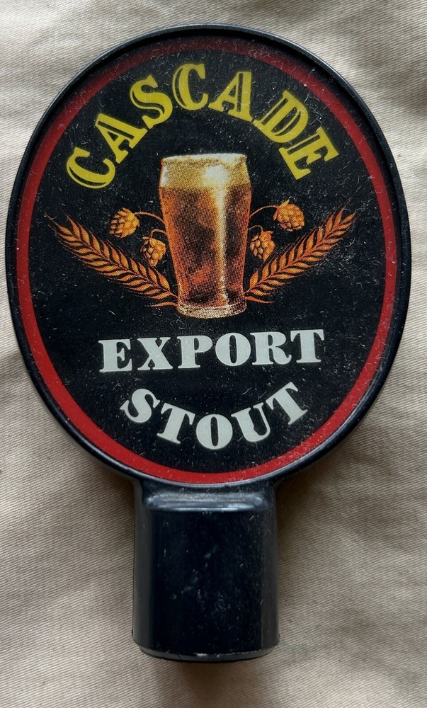 COLLECTIBLE CASCADE EXPORT STOUT TAP TOP